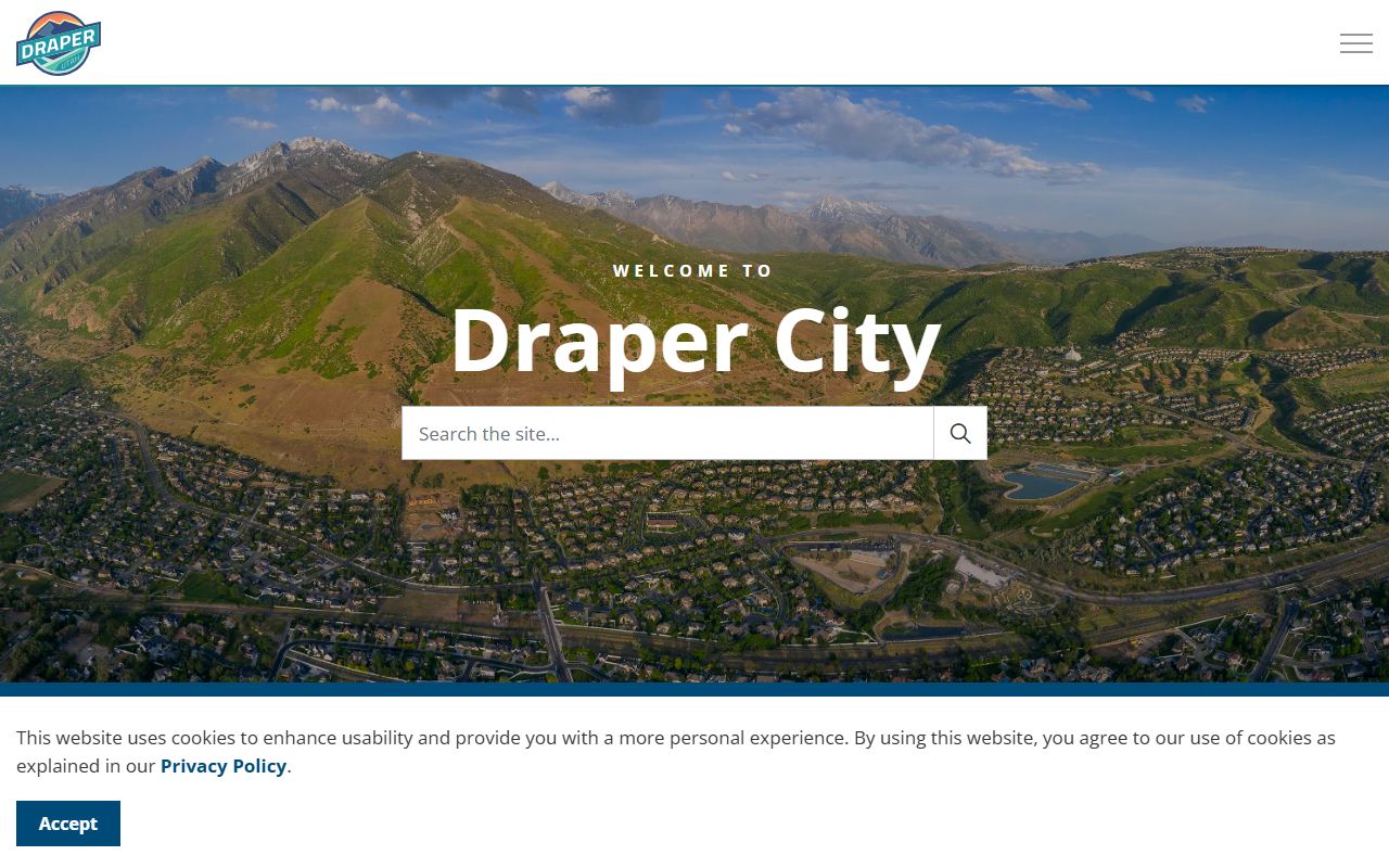 Draper Development Services building permit and zoning records related to Draper property tax records